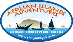 Isole Eolie in Kayak