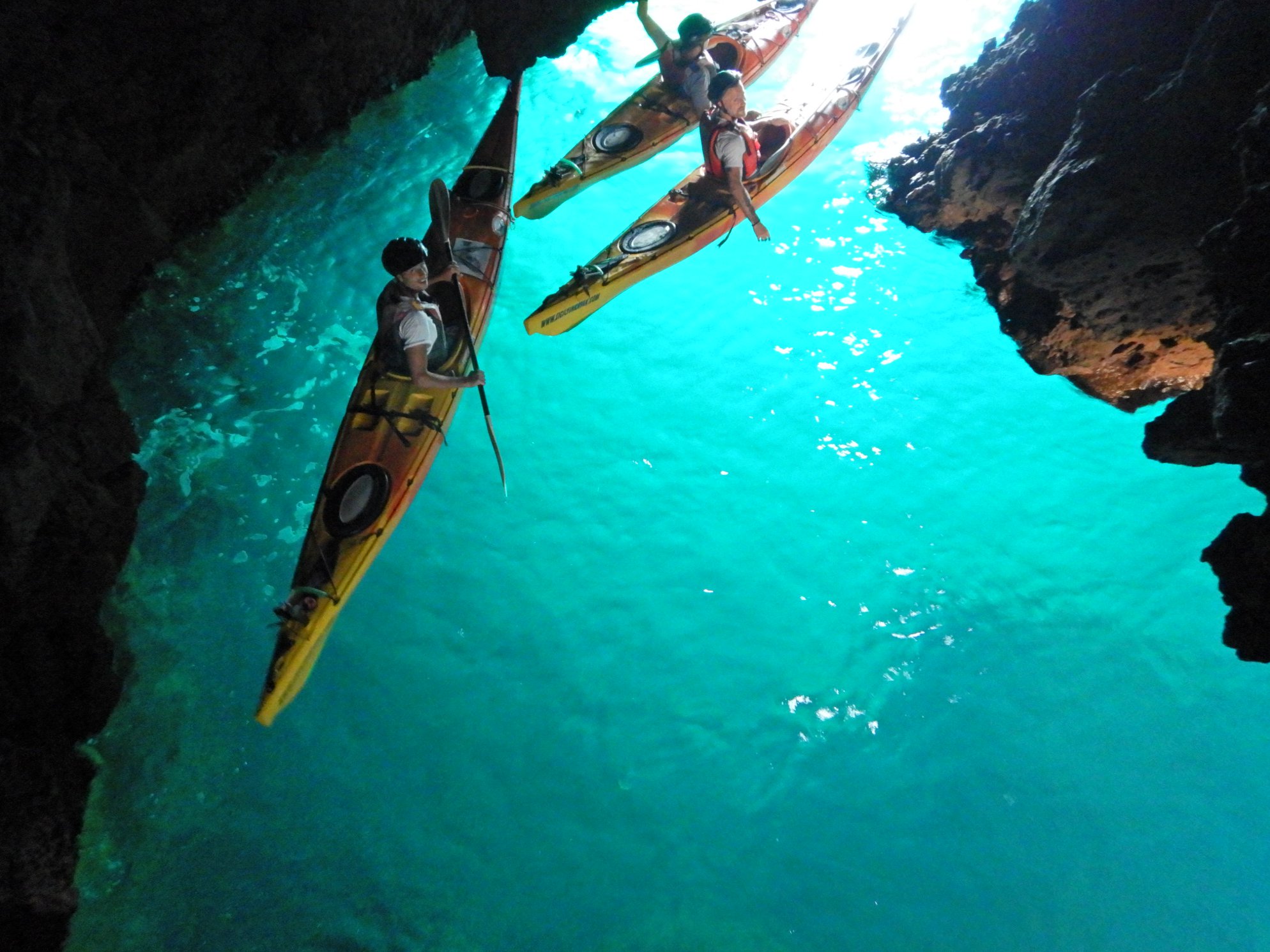 sea kayak snorkeling aeolian islands sicily in kayak