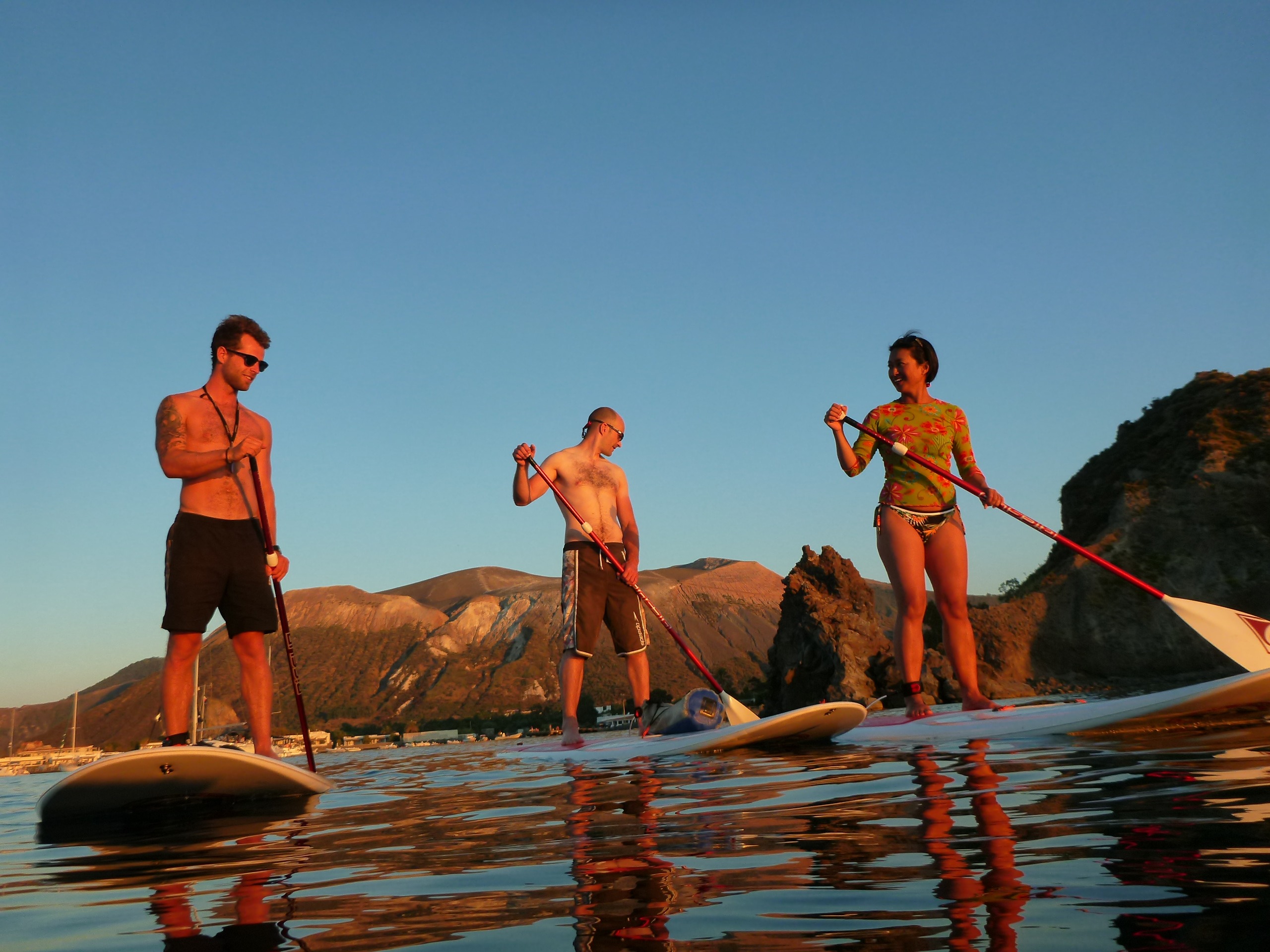 sicilyinkayak sup snorkeling isole eolie